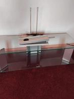 Tv meubel, Huis en Inrichting, Kasten | Televisiemeubels, Ophalen, Gebruikt, Glas, Minder dan 100 cm
