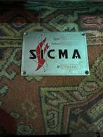 Simca Type Plaatje - Zeldzaam Onderdeel, Ophalen of Verzenden, Gebruikt