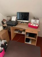 Bureau met opbergruimte, Huis en Inrichting, Bureaus, Ophalen, Gebruikt, Bureau