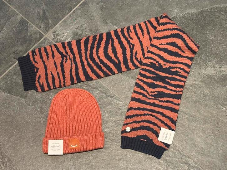 NIEUW sjaal met muts mt 74/80 babyface, Kinderen en Baby's, Kinderkleding | Mutsen, Sjaals en Handschoenen, Nieuw, Muts, Meisje
