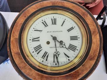 Vijf antieke Franse schoolklokken uit verzameling ca 1880 beschikbaar voor biedingen