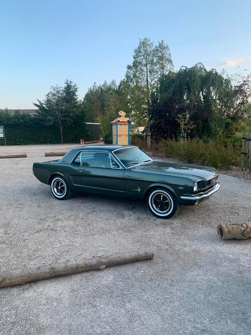 Ford mustang 1966 coupe v8, Auto's, Ford, Particulier, Mustang, Benzine, Coupé, Automaat, Geïmporteerd, Groen, Zwart, Ophalen