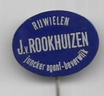RIJWIELEN J V ROOKHUIZEN JUNCKEER AGENT BEVERWIJK SPELD, Verzamelen, Ophalen of Verzenden, Gebruikt, Merk, Speldje of Pin