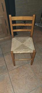 Authentieke Vintage Biezen/boeren Stoel, Ophalen