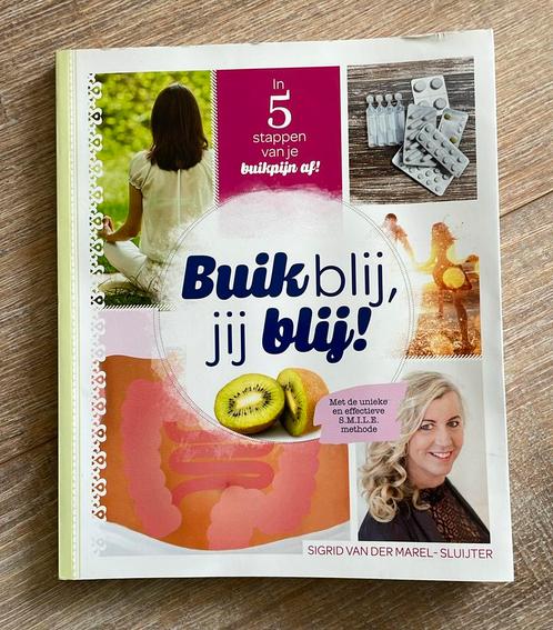 Sigrid van der Marel-Sluijter - Buik blij, jij blij, Boeken, Gezondheid, Dieet en Voeding, Zo goed als nieuw, Dieet en Voeding