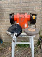 werkbankslijper Creusen MS7150TS met 1 extra slijpschijf, Ophalen, Zo goed als nieuw, Minder dan 700 watt, Werkbankslijpmachine