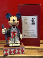 Disney Traditions showcase Jim Shore Mickey, Ophalen of Verzenden, Mickey Mouse, Zo goed als nieuw, Beeldje of Figuurtje