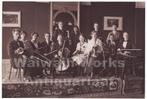 strijkorkest grote foto 1915 violen Den Haag, Gebruikt, Verzenden, Foto, Voor 1940