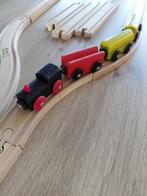 Houten treinbaan, Ophalen, Gebruikt