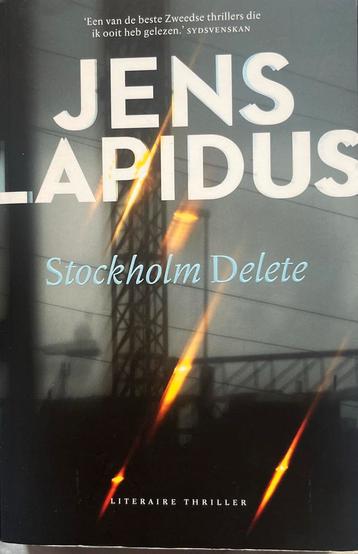 Stockholm Delete - Jens Lapidus - Literaire Thriller beschikbaar voor biedingen