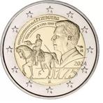 Speciale 2 Euro LUXEMBURG 2024 "Groothertog Guilaumme" unc., Verzenden, Luxemburg, 2 euro