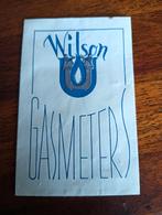 Suikerzakje Wilson gasmeters, Verzamelen, Ophalen of Verzenden, Nederland