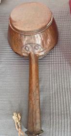 Antieke oud koperen steelpan, Ophalen of Verzenden, Koper