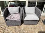 Tuinmeubelen, Tuin en Terras, Gebruikt, Loungeset, Wicker, Stoel
