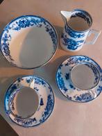 Antiek Davenport Thee Service - Blue Rose, Ophalen of Verzenden