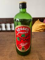 Oude fles BEIJER bessen jenever Meppel liter, Ophalen of Verzenden, Zo goed als nieuw, Gebruiksvoorwerp