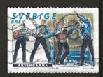Zweden 18, muzikanten, Verzenden, Zweden, Gestempeld