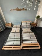 2x Elektrisch Verstelbare Lattenbodem 90x220, merk Omimat, Huis en Inrichting, Ophalen, Gebruikt, 90 cm, Eenpersoons