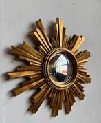 Vintage Sunburst spiegel – heksenoog – 35 cm, Antiek en Kunst, Ophalen of Verzenden, Minder dan 50 cm