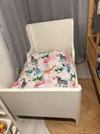 IKEA Meegroeibed + Matras, Kinderen en Baby's, Kinderkamer | Bedden, Ophalen, Gebruikt, 70 tot 85 cm, Lattenbodem