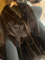 Vintage Bruine Bontjas nets, Kleding | Dames, Ophalen of Verzenden, Gedragen, Maat 42/44 (L), Bruin