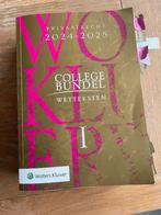 Collegebundel wetteteksten 1 privaatrecht 2024-2025, Ophalen of Verzenden, Beta, Zo goed als nieuw