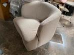 Fauteuil Charlotte in diverse kleuren nieuw teddy stof, Huis en Inrichting, Fauteuils, 100 tot 125 cm, Nieuw, 75 tot 100 cm, Stof