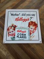 Kellogg's Cornflakes reclamebord, Verzamelen, Ophalen of Verzenden, Gebruikt, Reclamebord
