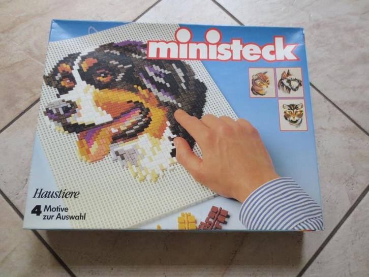 Ministeck Haustiere, Huisdieren, 940600, Hobby en Vrije tijd, Ministeck, Zo goed als nieuw, Box-set, Ophalen of Verzenden