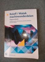 Twee boeken Roloff/Matek Machineonderdelen, Boeken, Schoolboeken, Ophalen of Verzenden, Zo goed als nieuw, Overige niveaus, Nederlands