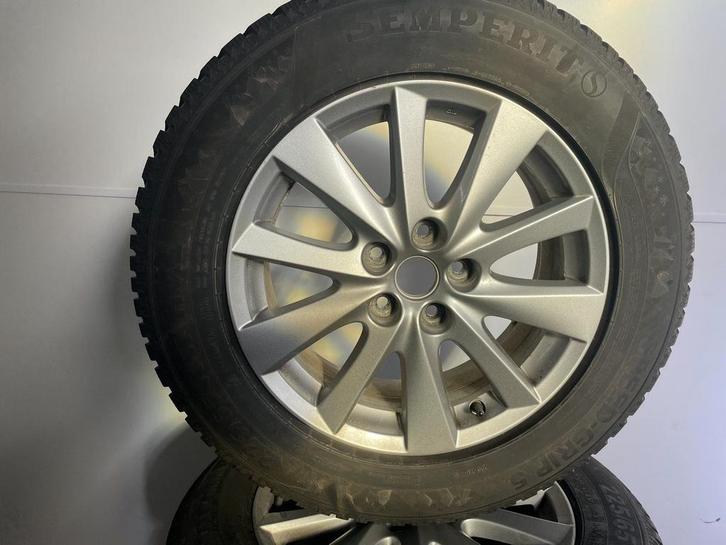 Winterwielen Mazda CX-5 225/65 R17 Semperit, Auto-onderdelen, Banden en Velgen, Banden en Velgen, Winterbanden, 17 inch, 225 mm