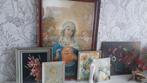 Vintage Schilderijen Collectie - Religieus & Meer, Ophalen of Verzenden