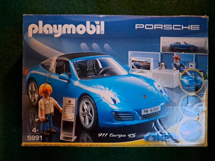 Playmobil Porsche 911 Targa 4S - Complete Set, Kinderen en Baby's, Speelgoed | Playmobil, Zo goed als nieuw, Complete set, Ophalen of Verzenden