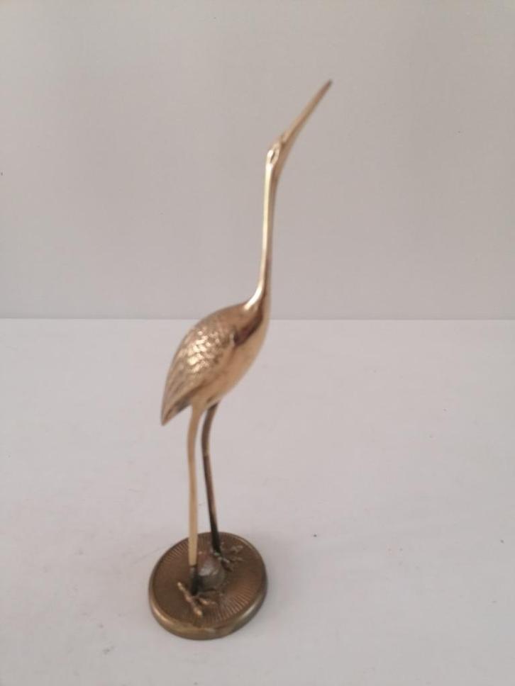 vintage messing koperen vogel 30 cm, Antiek en Kunst, Antiek | Koper en Brons, Koper, Ophalen of Verzenden