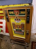 Oude Duitse wand gokkast speelautomaat super joker, Verzamelen, Automaten | Gokkasten en Fruitautomaten, Overige munten, Gebruikt