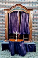 Biechthokje op wielen te huur, biechtstoel op aanhangwagen, Verzenden, Zo goed als nieuw