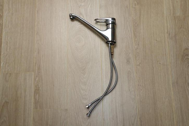 Grohe mengkraan ca. 15 jaar oud, Doe-het-zelf en Verbouw, Sanitair, Gebruikt, Kraan, Koper, Ophalen of Verzenden