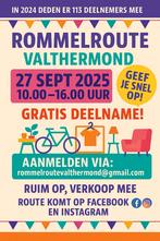 Rommelroute Valthermond – 27 september 2025 🛍, Ophalen of Verzenden