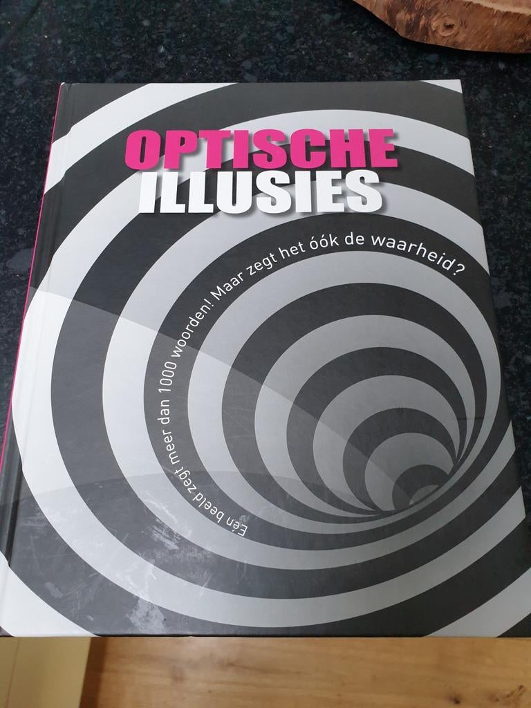 Optische Illusies Boek, Boeken, Ophalen of Verzenden, Zo goed als nieuw, Onbekend