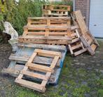 gratis af te halen , stapel pallets, Doe-het-zelf en Verbouw, Hout en Planken, Ophalen, Gebruikt, Minder dan 25 mm, Minder dan 200 cm