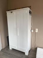 witte kast, Ophalen, Gebruikt, Met plank(en), Minder dan 100 cm