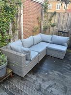 Loungebank inclusief kussens en hoes, Ophalen, 5 zitplaatsen, Gebruikt, Loungeset