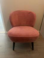 Woood Oud roze fauteuil, Huis en Inrichting, Fauteuils, Ophalen, Zo goed als nieuw, 75 tot 100 cm, 50 tot 75 cm