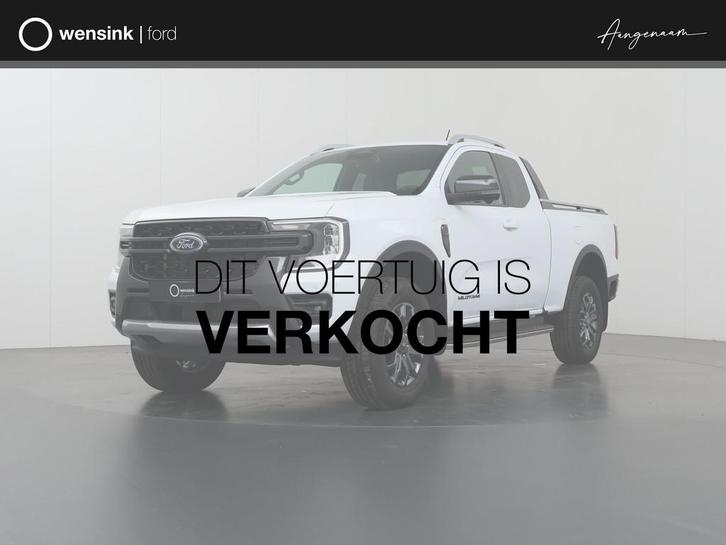 Ford Ranger 2.0 SUPER CAB ECOBLUE WILDTRAK | AUT. | ADAPTIVE, Auto's, Ford, Bedrijf, Te koop, Ranger, 360° camera, 4x4, ABS, Achteruitrijcamera