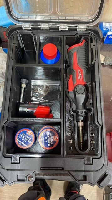 Milwuakee Packout M12 Soldeerbout inlay  beschikbaar voor biedingen