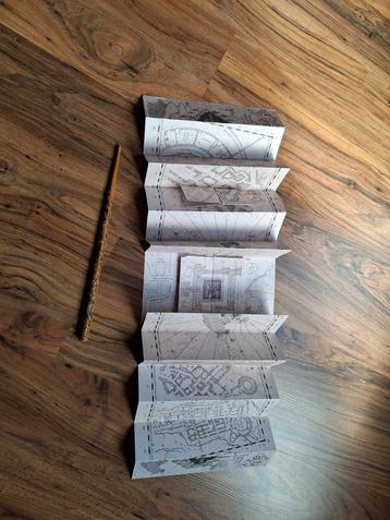 Marauder's Map & Hermelien Toverstaf - Harry Potter beschikbaar voor biedingen