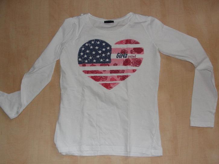Te koop shirt met lange mouwen maat 158-164, Kinderen en Baby's, Kinderkleding | Maat 158, Gebruikt, Meisje, Shirt of Longsleeve