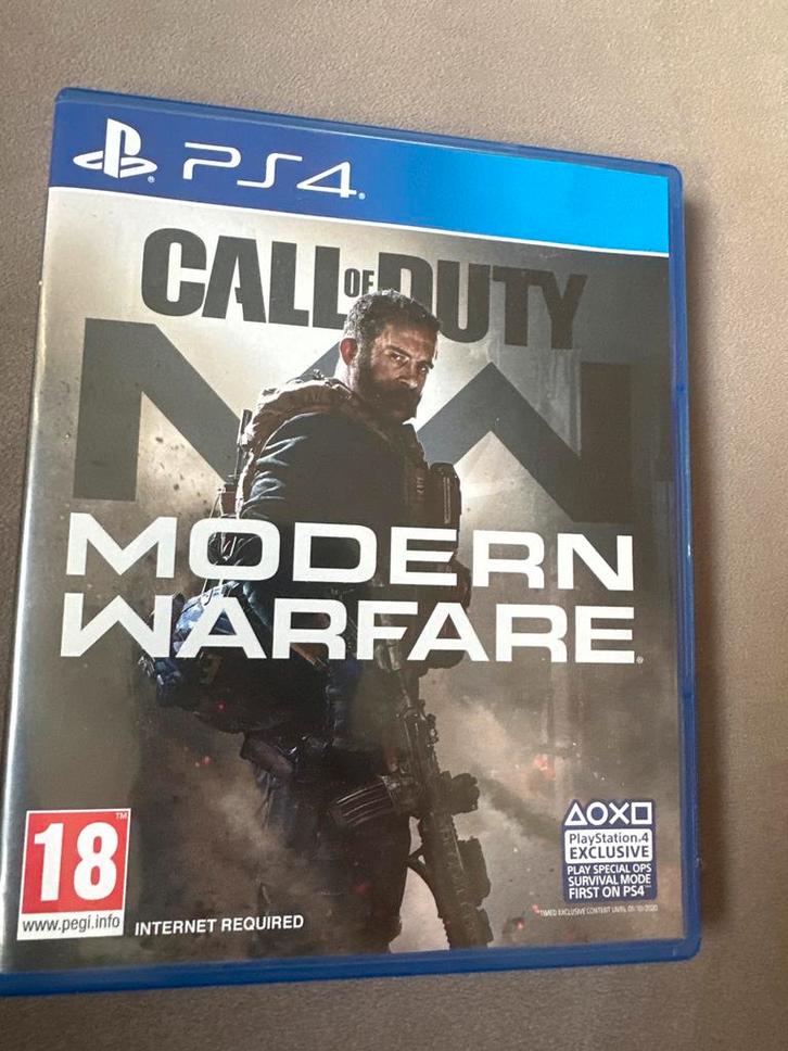Call of Duty: Modern Warfare - PS4, Spelcomputers en Games, Games | Pc, Gebruikt, Shooter, 1 speler, Vanaf 18 jaar, Online, Ophalen of Verzenden