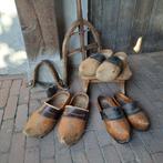 1x Paar oude Franse houten klompen wooden shoes *Etage3*, Gebruikt, ., Ophalen of Verzenden, .