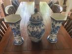 T.K. Vintage Delft Blauw kast stel in goede en nette staat, Ophalen of Verzenden